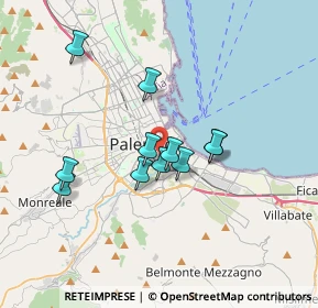 Mappa 90127 Palermo PA, Italia (3.21091)