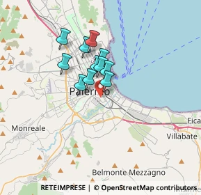 Mappa 90127 Palermo PA, Italia (2.53364)