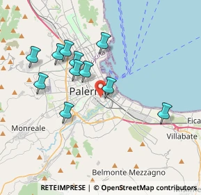Mappa 90127 Palermo PA, Italia (3.92091)