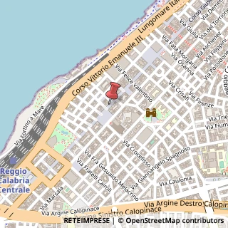 Mappa Corso Garibaldi Giuseppe, 451, 89127 Reggio di Calabria, Reggio di Calabria (Calabria)