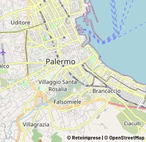 Mappa 90127 Palermo PA, Italia (2.1225)