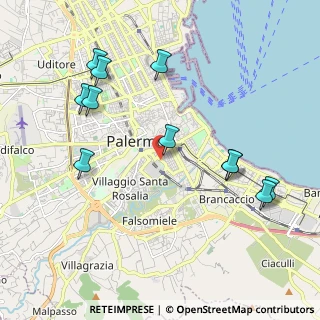 Mappa Via Liborio Giuffr_, 90127 Palermo PA, Italia (2.49091)