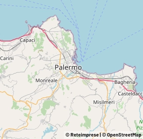 Mappa 90127 Palermo PA, Italia (3.74857)