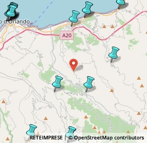 Mappa Via Gebbia, 98062 Ficarra ME, Italia (8.0535)