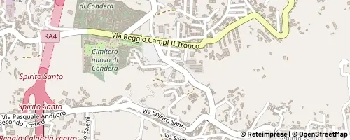 Mappa Reggio Calabria