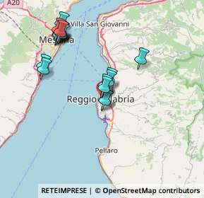 Mappa Via Agamennone, 89127 Reggio di Calabria RC, Italia (8.21111)