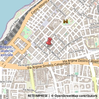 Mappa Via Spano' Agamennone, Reggio Di Calabria, RC 89127, 89127 Reggio Calabria RC, Italia, 89127 Reggio di Calabria, Reggio di Calabria (Calabria)