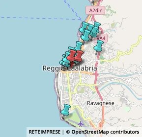 Mappa Via Agamennone, 89127 Reggio di Calabria RC, Italia (1.2585)