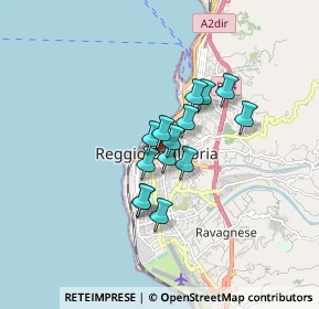 Mappa Via Agamennone, 89127 Reggio di Calabria RC, Italia (1.20929)