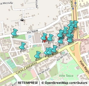 Mappa Via Gaetano Lauriano, 90129 Palermo PA, Italia (0.24)