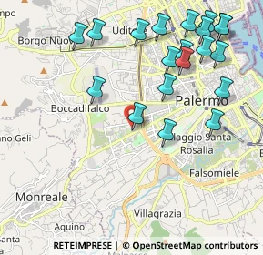 Mappa Via Gaetano Lauriano, 90129 Palermo PA, Italia (2.6695)