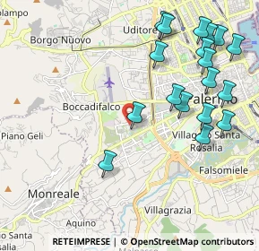 Mappa Via Bragaglia Marinella, 90129 Palermo PA, Italia (2.67222)