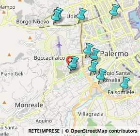 Mappa Via Bragaglia Marinella, 90129 Palermo PA, Italia (2.05545)