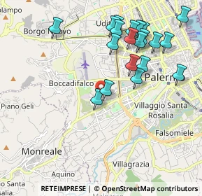 Mappa Via Bragaglia Marinella, 90129 Palermo PA, Italia (2.4085)