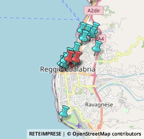 Mappa Via Spagnolio Giannangelo, 89127 Reggio di Calabria RC, Italia (1.2575)