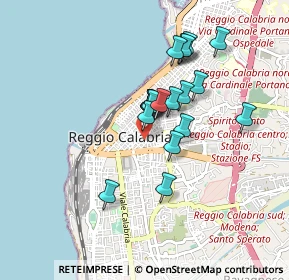 Mappa Via Spagnolio Giannangelo, 89127 Reggio di Calabria RC, Italia (0.755)