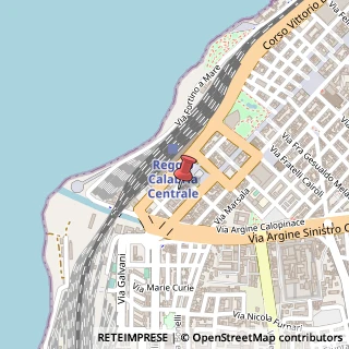 Mappa Via Nino Bixio, 13, 89127 Reggio di Calabria, Reggio di Calabria (Calabria)