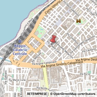 Mappa Via cairoli fratelli 33, 89127 Reggio di Calabria, Reggio di Calabria (Calabria)