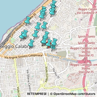 Mappa P.za Sant'Anna, 89128 Reggio di Calabria RC, Italia (0.5275)