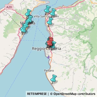 Mappa P.za Sant'Anna, 89128 Reggio di Calabria RC, Italia (7.77833)