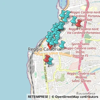 Mappa Via Paolo Pellicano, 89128 Reggio di Calabria RC, Italia (0.846)