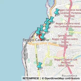 Mappa Via Paolo Pellicano, 89128 Reggio di Calabria RC, Italia (0.78727)