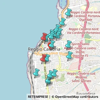 Mappa Via Paolo Pellicano, 89128 Reggio di Calabria RC, Italia (0.9215)