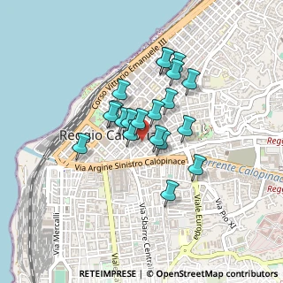 Mappa Via Paolo Pellicano, 89128 Reggio di Calabria RC, Italia (0.3565)