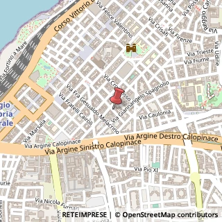 Mappa Via Scala di Giuda, 113, 89121 Reggio di Calabria, Reggio di Calabria (Calabria)