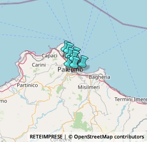 Mappa Via Luigi Manfredi, 90127 Palermo PA, Italia (18.06727)