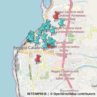 Mappa Via S. Anna II Tronco, 89128 Reggio di Calabria RC, Italia (0.807)