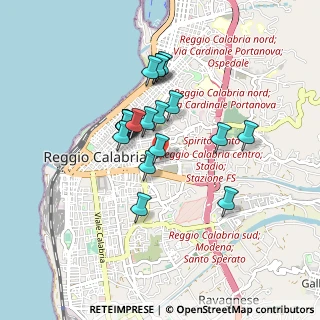 Mappa Via S. Anna II Tronco, 89128 Reggio di Calabria RC, Italia (0.7675)