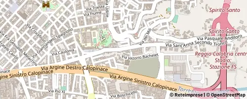 Mappa Reggio Calabria