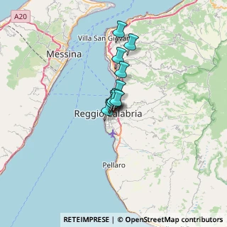 Mappa Via S. Anna II Tronco, 89128 Reggio di Calabria RC, Italia (3.71818)