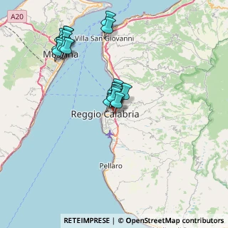 Mappa Via Sant'Anna II Tronco Fondo, 89128 Reggio di Calabria RC, Italia (7.67895)