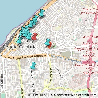 Mappa Secondo Tronco Via Sant'Anna, 89128 Reggio di Calabria RC, Italia (0.655)