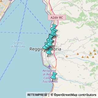 Mappa Secondo Tronco Via Sant'Anna, 89128 Reggio di Calabria RC, Italia (1.78818)