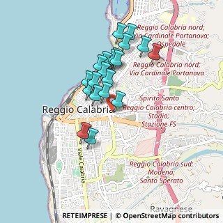 Mappa Secondo Tronco Via Sant'Anna, 89128 Reggio di Calabria RC, Italia (0.8365)