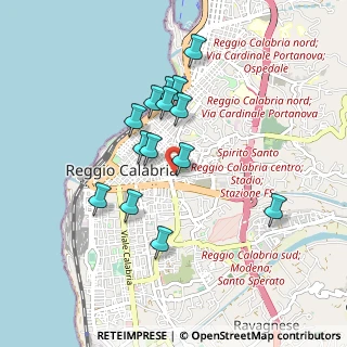Mappa Secondo Tronco Via Sant'Anna, 89128 Reggio di Calabria RC, Italia (0.87)