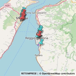 Mappa Secondo Tronco Via Sant'Anna, 89128 Reggio di Calabria RC, Italia (7.87722)