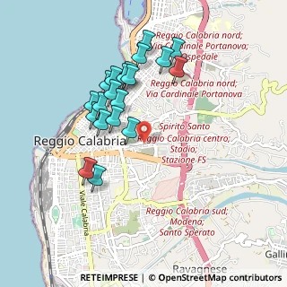 Mappa Via Sant'Anna II Tronco, 89128 Reggio di Calabria RC, Italia (0.976)