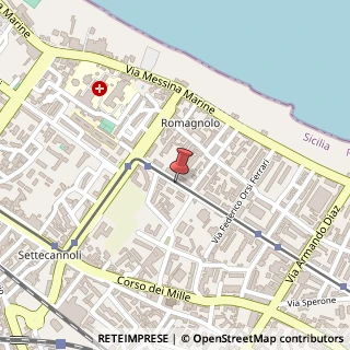 Mappa Via Padre Giuseppe Puglisi,  38, 90123 Palermo, Palermo (Sicilia)