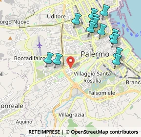 Mappa 90129 Palermo PA, Italia (2.53231)