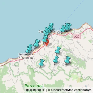Mappa Contrda Contura, 98070 Mirto ME, Italia (6.9505)
