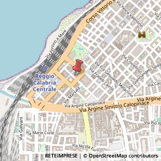 Mappa Via Cesare Battisti, 23, 89127 Reggio di Calabria, Reggio di Calabria (Calabria)
