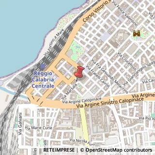Mappa Via Marsala, 89127 Reggio di Calabria, Reggio di Calabria (Calabria)