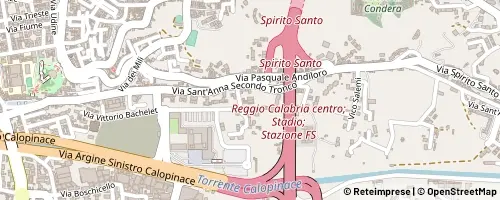 Mappa Reggio di Calabria