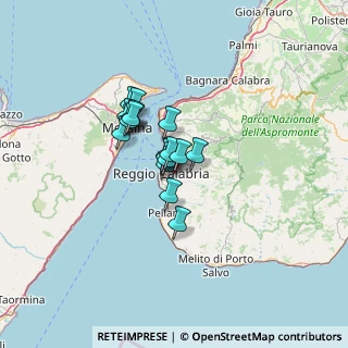 Mappa Via S. Cristoforo, 89128 Reggio di Calabria RC, Italia (8.99778)
