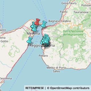 Mappa Via S. Cristoforo, 89128 Reggio di Calabria RC, Italia (7.09063)