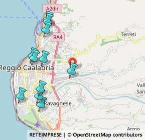 Mappa Via S. Cristoforo, 89128 Reggio di Calabria RC, Italia (2.59727)